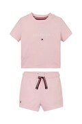 Tommy Hilfiger komplet niemowlęcy kolor różowy KN0KN02047
