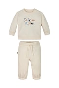 Calvin Klein Jeans dres dziecięcy kolor beżowy IN0IN00307