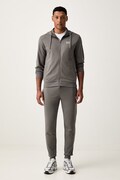 EA7 Emporio Armani komplet dresowy męski bawełniany szary PJVRZ.8NPV63