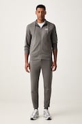 EA7 Emporio Armani komplet dresowy męski bawełniany szary PJVRZ.8NPV63