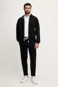 Bavlnená tepláková súprava EA7 Emporio Armani čierna farba, AF12681.7M000206