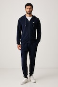 Lacoste komplet trenirke z bombažem mornarsko modra WH2528T