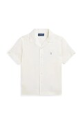 Polo Ralph Lauren koszula lniana dziecięca kolor biały 322964585001