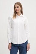 Бавовняна сорочка Polo Ralph Lauren жіноча колір білий relaxed класичний комір 211970736