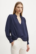 Marciano Guess bluzka GRETA damska kolor granatowy gładka 5RGH05 7142A