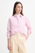 Πουκάμισο από λινό Weekend Max Mara χρώμα: πολύχρωμο, 2515111052600