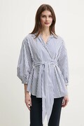 Weekend Max Mara camicia con aggiunta di seta donna colore violetto  2515111142600