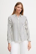 United Colors of Benetton cămașă culoarea verde, cu guler clasic, regular, 5T17DQ0AZ