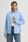 Βαμβακερό πουκάμισο Levi's HARLIE NEW BF SHIRT χρώμα: μπλε, 001HM