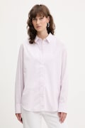 Bavlnená košeľa Guess Jeans ružová farba, regular, s klasickým golierom, W5GH68 WH7Q1