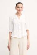 Morgan camasa CELYSE femei, culoarea alb, regular, CELYSE