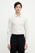 Armani Exchange koszula męska kolor biały slim z kołnierzykiem klasycznym XM000625 AF13184