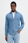 Джинсова сорочка United Colors of Benetton чоловіча regular класичний комір 5RZKUQ001