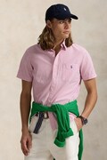 Bavlnená košeľa Polo Ralph Lauren Sport Shirt ružová farba, regular, s golierom button-down, 710906574