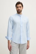Tommy Hilfiger cămașă din bumbac bărbați, cu guler stand-up, regular, MW0MW39966