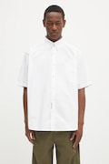 Бавовняна сорочка AAPE Now Short колір білий regular комір button-down AAPSRM8516XXO
