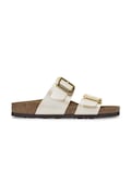 Birkenstock ciabatte slide Sydney Graceful donna colore bianco 1029463