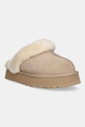 Велурени чехли UGG Disquette в бежово 1122550-SAN