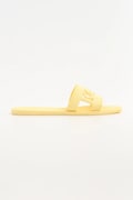 Παντόφλες Karl Lagerfeld JELLY χρώμα: κίτρινο, KL80005T