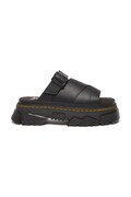 Pantofle Dr. Martens Mattison dámské, černá barva, na platformě, DM40900001