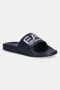Дитячі шльопанці EA7 Emporio Armani колір синій 7Y000037 AF15118
