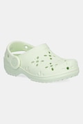 Crocs klapki CLASSIC FLORAL CUT OUT CLOG KIDS kolor zielony 210944
