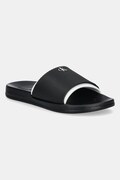 Шльопанці Calvin Klein Jeans SLIDE RUBBER NEOPRENE TEXT чоловічі колір чорний YM0YM01234