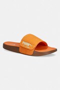 Puma klapki zamszowe Leadcat 2.0 Palermo Foil pomarańczowe 399041