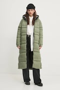 Tommy Jeans rövid kabát női, zöld, téli, oversize, DW0DW20184