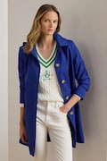 Lauren Ralph Lauren płaszcz kolor niebieski 297967121