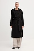 Plašč Dkny črna barva, DLEMPQ97