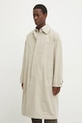 Les Deux płaszcz męski kolor beżowy przejściowy LDM620076