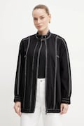 Куртка MM колір чорний перехідна oversize 2516911018600