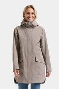 Didriksons parka damska GWEN beżowa 505683