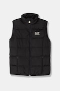 Detská vesta EA7 Emporio Armani čierna farba, 8NFQ08 FNF8Z