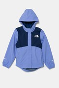 The North Face kurtka dziecięca ANTORA RAIN JACKET kolor fioletowy NF0A8A490YI1