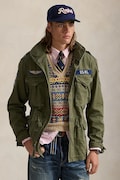 Polo Ralph Lauren kurtka bawełniana Icnc Fld Jkt Lined Field kolor zielony 710961616