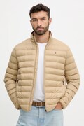 Bunda Tommy Hilfiger bordová farba, prechodná, MW0MW37634