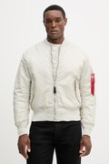Alpha Industries kurtka bomber MA-1 (HERITAGE) kolor beżowy przejściowa 100101