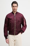 Alpha Industries kurtka bomber MA-1 (HERITAGE) kolor bordowy przejściowa 100101