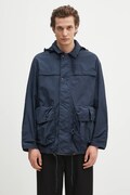 Куртка Barbour Barbour Modified Durham Showerproof Jacket колір синій перехідна oversize MSP0133