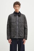 Barbour geaca Barbour Re-Engineered Short Bedale Wax Jacket culoarea gri, de tranzitie, MWX2446