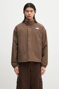 Μπουφάν δυο όψεων The North Face Yumiori Reversible χρώμα: καφέ, NF0A89GT5J81