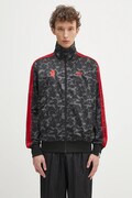 Суичър adidas Originals adidas Originals x BAPE Firebird Track Top AOP в черно с десен JN7117
