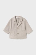 Дитячий піджак Mayoral Newborn колір бежевий 1454
