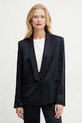BOSS sacou culoarea albastru marin, un singur rand de nasturi, uni, 50537473