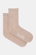 Шкарпетки Guess колір бежевий O5RY02 KBZU0