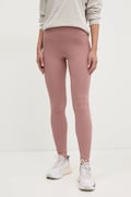 adidas colanti ALL SZN RIB femei, culoarea roz, neted, JJ1246
