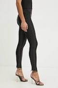 Versace Jeans Couture legginsy damskie kolor czarny z aplikacją 78HAC114 J0223