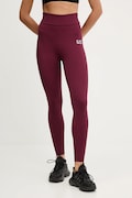 EA7 Emporio Armani leggins de antrenament culoarea negru, uni, AF12625.7W000232